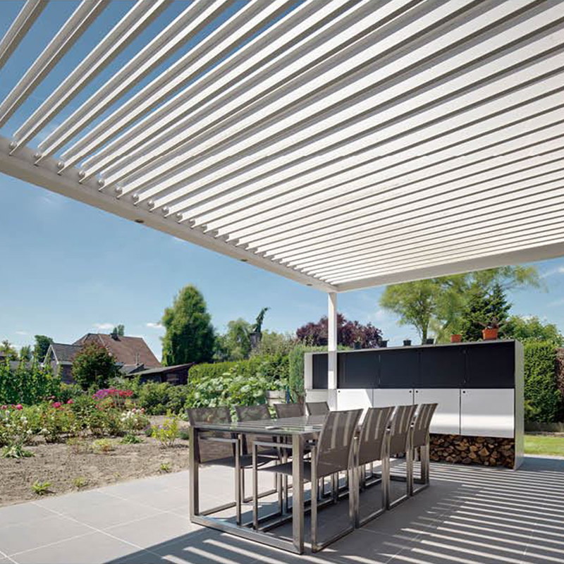 aluminum pergola